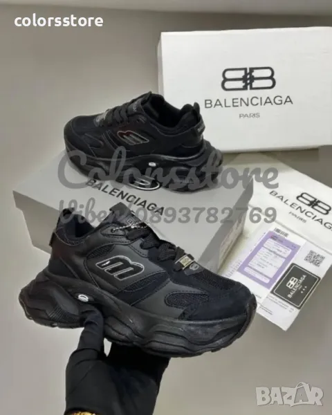 Дамски черни маратонки Balenciaga/BR35t, снимка 1