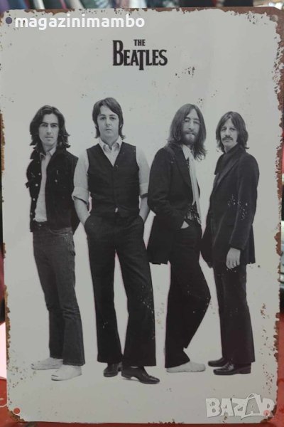 The Beatles-метална табела(плакет), снимка 1