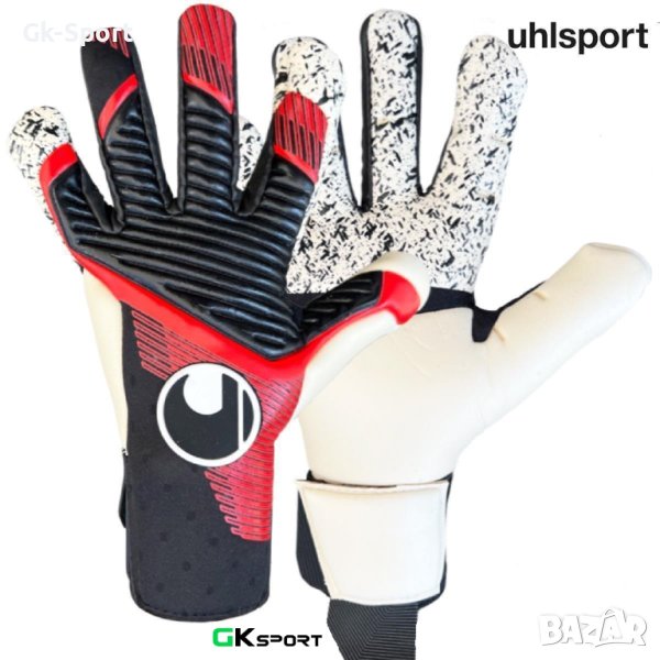 Вратарски ръкавици UHLSPORT POWERLINE SUPERGRIP + FLEX HN размер 7,9,10, снимка 1
