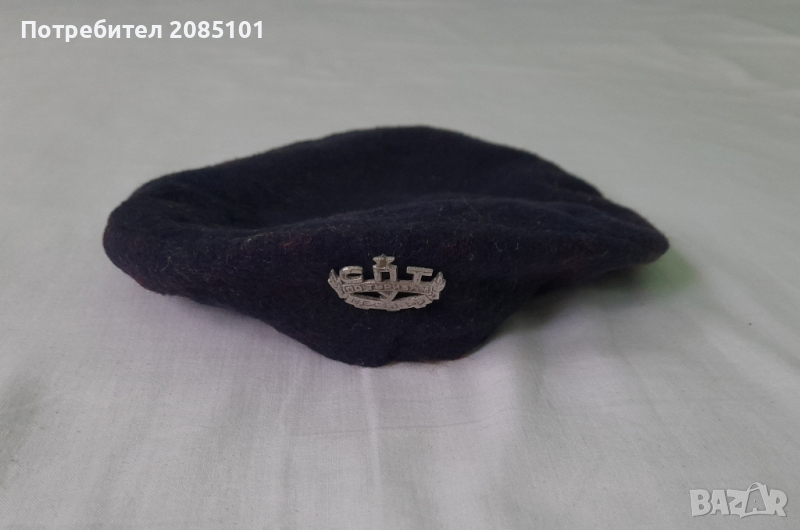 Ретро ученическа шапка "СПТУ по туризъм Несебър", снимка 1