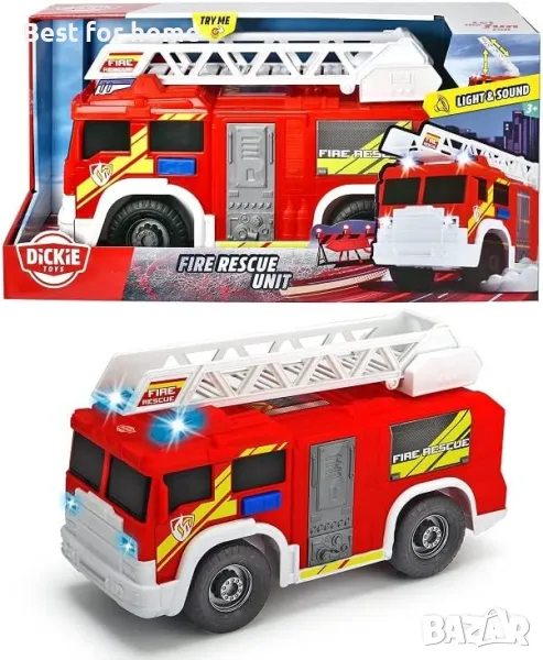 Детска пожарна кола Dickie Toys- 30см, снимка 1