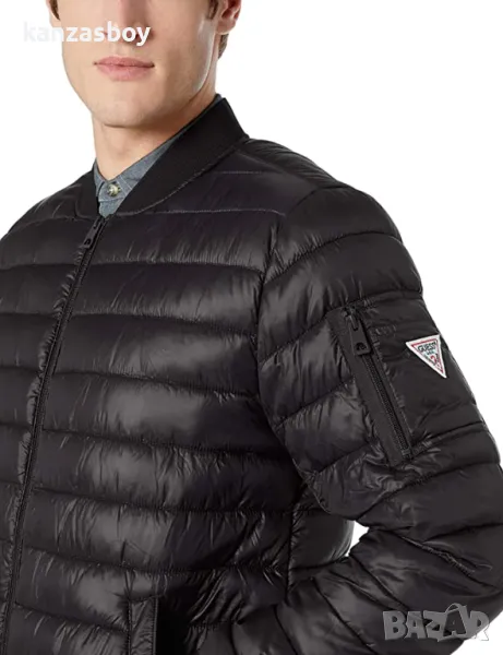 Guess Bomber Puffer Jacket Men's Zip Front - страхотно мъжко яке КАТО НОВО Л, снимка 1