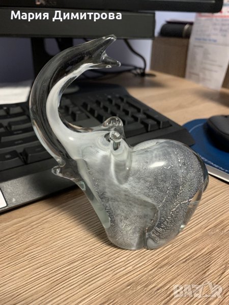 Стъклено слонче, снимка 1