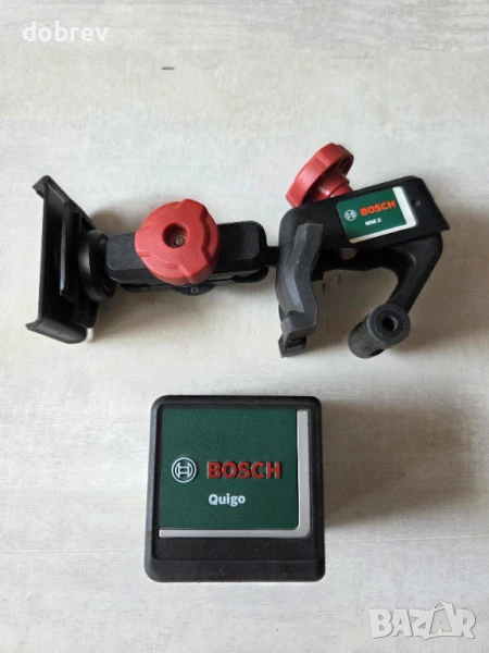 Лазерен нивелир BOSCH QUIGO GREEN , снимка 1
