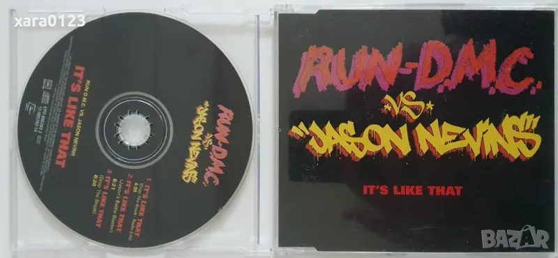 Run-D.M.C. Vs. Jason Nevins – It's Like That - Maxi-Single , снимка 1