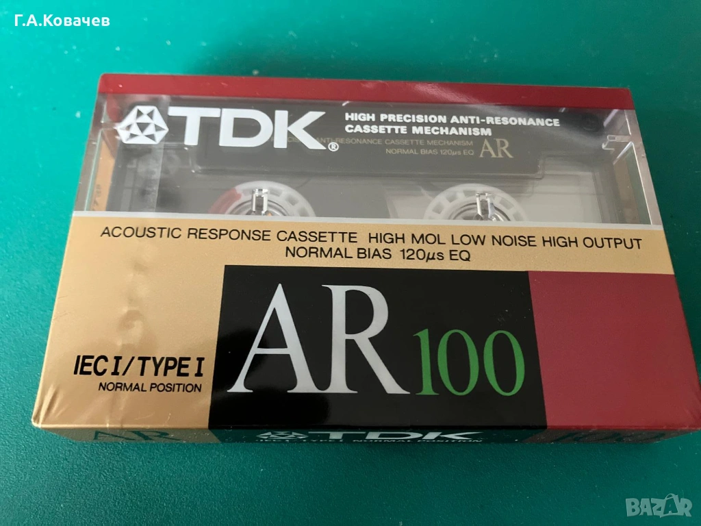 Аудио касета, компакт касета TDK AR100, снимка 1