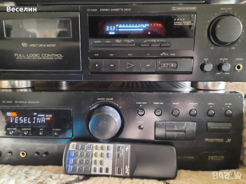  Ресивър JVC RX-554R +RC, снимка 1