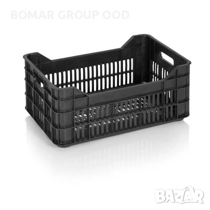 Пластмасова каса 0115 с размери: 530X350X240 мм дъно и стени с отвори, снимка 1