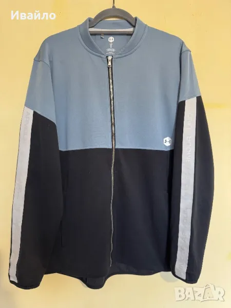 UNDER ARMOUR ATHLETE RECOVERY KNIT WARM-UP JACKET., снимка 1