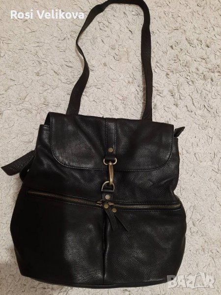 Раница от естествена кожа, снимка 1