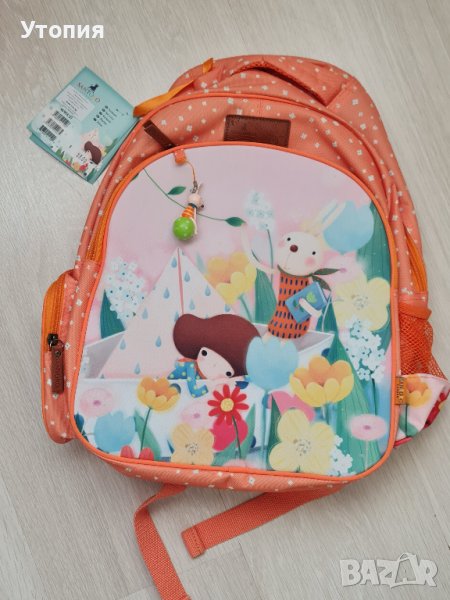 НОВО! Оригинална ученическа раница Santoro 40/35 см, снимка 1