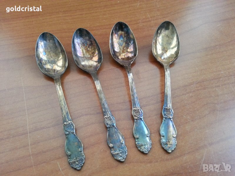 Руски позлатени лъжички мнц, снимка 1