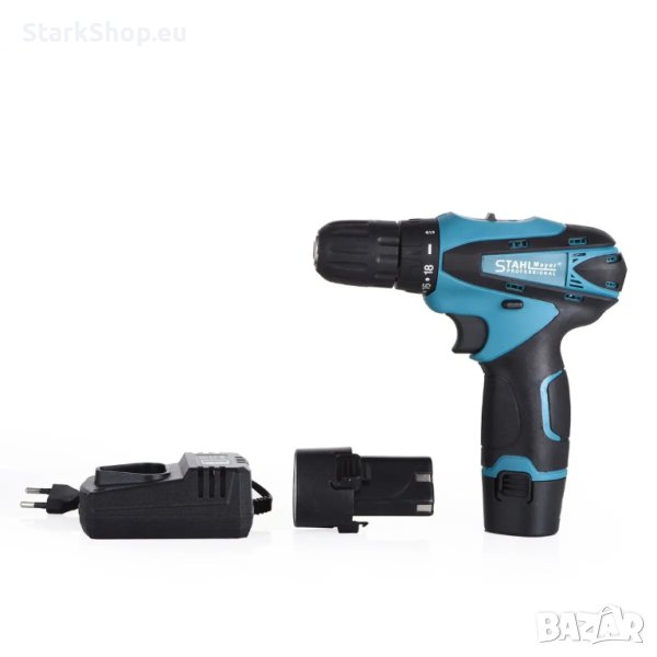 Акумулаторен винтоверт с вложки и удължение 24V StahlMayer, снимка 1