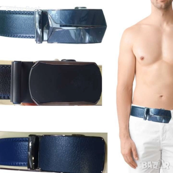 Уникален мъжки колан ,естествена кожа, снимка 1