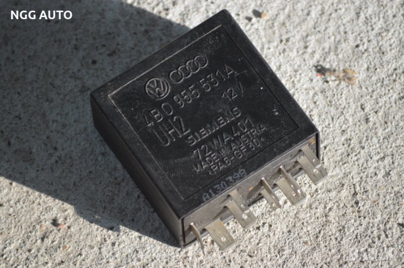Реле чистачки 4B0955531A, 4B0 955 531A, Siemens, 72WA401 за VW, Audi, снимка 1