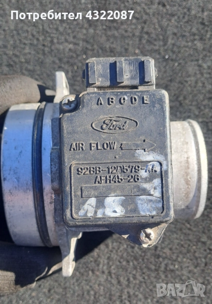 Дебитомер 92BB-12B579-AA Ford Escort 1.8, снимка 1