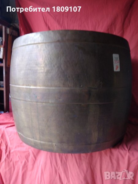 Месингов казан 140 литра 1.5мм дебелина , снимка 1