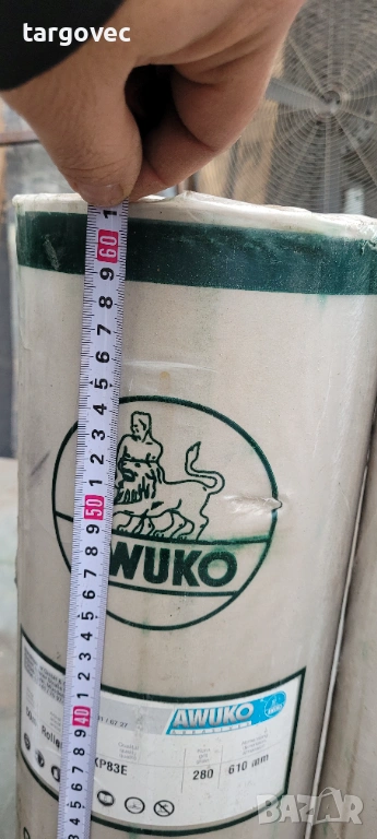 Шкурка немска 280 50 м топче, снимка 1