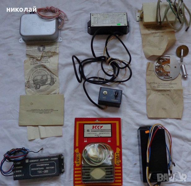 Елеткронно транзисторно запалване за ретро автомобил чисто нови работещи на 12V, снимка 1
