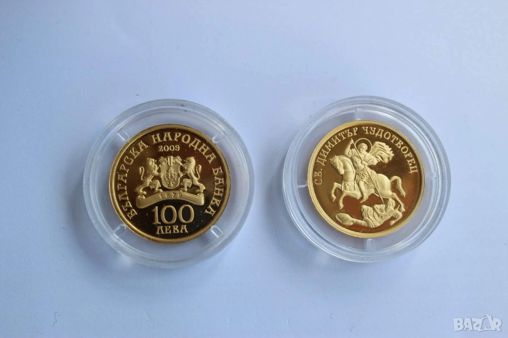 100лв 2009г. Св. Димитър , снимка 1