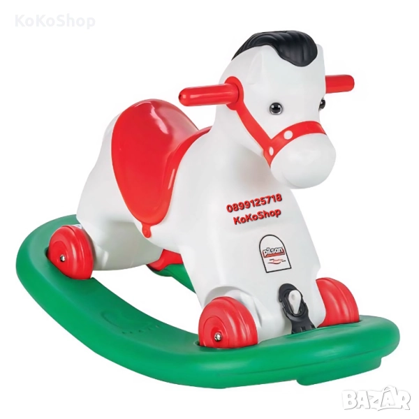 Конче люлка 2 в 1 със звуци/конче на колела, снимка 1