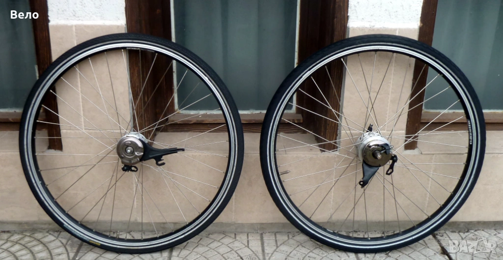 Комплект капли 28 цола ГАЗЕЛЕ! Нексус 7 с ролерни спирачки! С гумите!, снимка 1