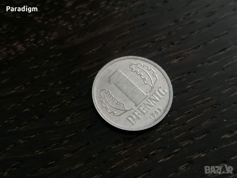 Монета - Германия - 1 пфениг | 1983г.; серия А, снимка 1