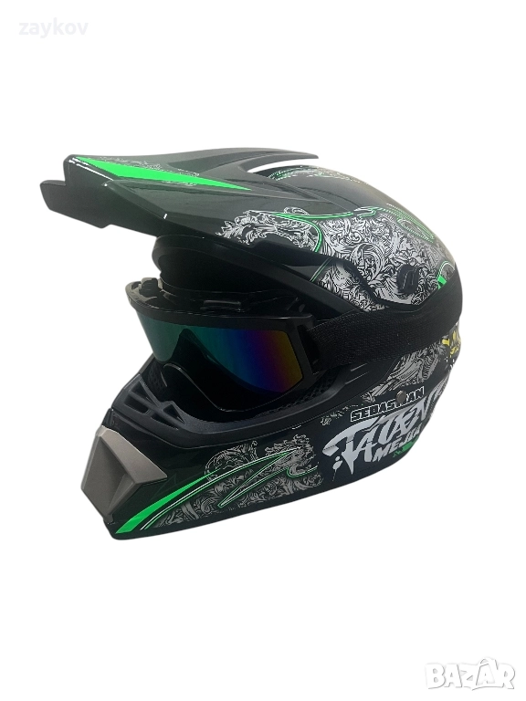 Кросова каска VIRTUE FM 218 SEBASTIAN XL, снимка 1