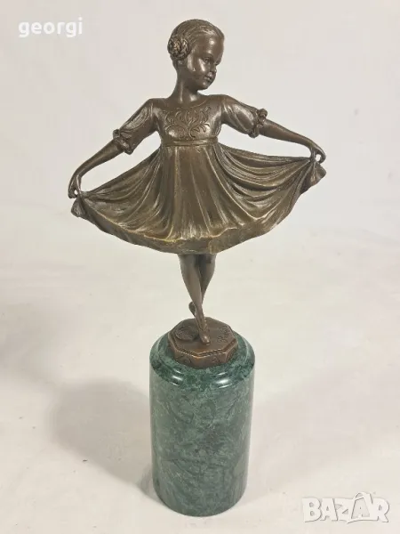 бронзова статуетка балерина   3/3, снимка 1