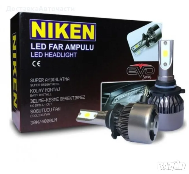 Комплект LED крушка H7, снимка 1