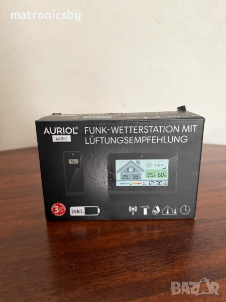 Часовник с термометър и сензори Auriol, снимка 1