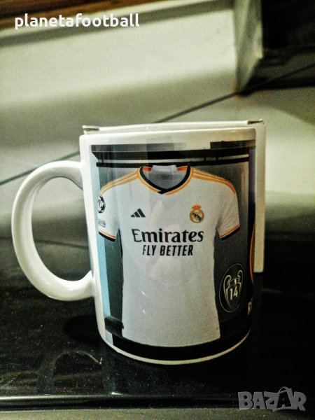 Уникална Футболна Фен Чаша На Реал Мадрид С Ваше Име И Номер!Real Madrid 2026, снимка 1