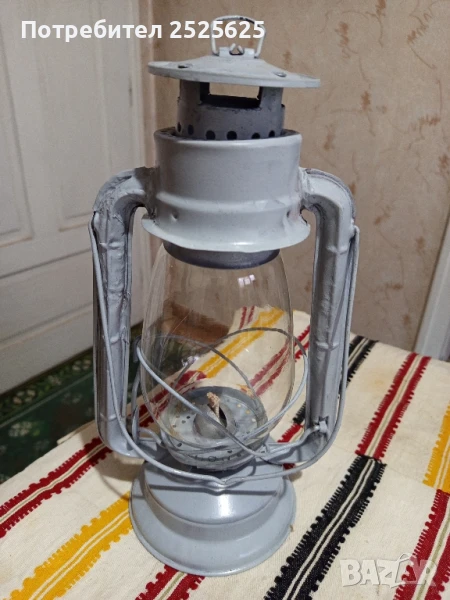 Стар български газен фенер, снимка 1
