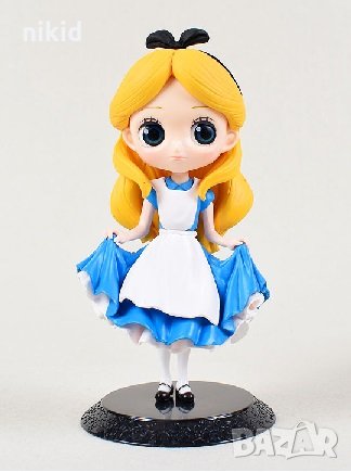Алиса в Страната на Чудесата голяма на стойка фигурка за украса на торта и игра pvc пластмаса, снимка 1