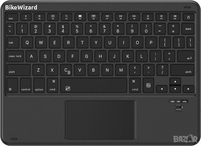 Безжична Bluetooth клавиатура Emetok с тъч пад НОВА, снимка 1