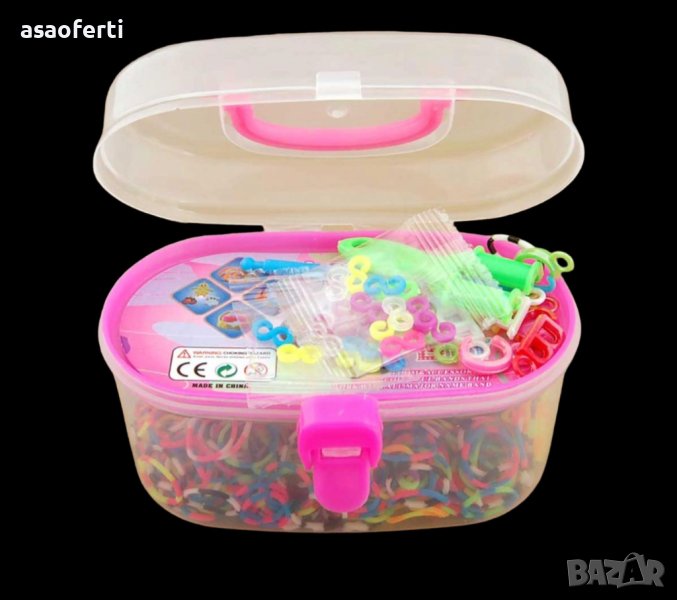 Комплект ластици за плетене, снимка 1