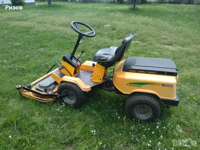 Косачка Stiga Park  с казан от неръждавейка, снимка 1