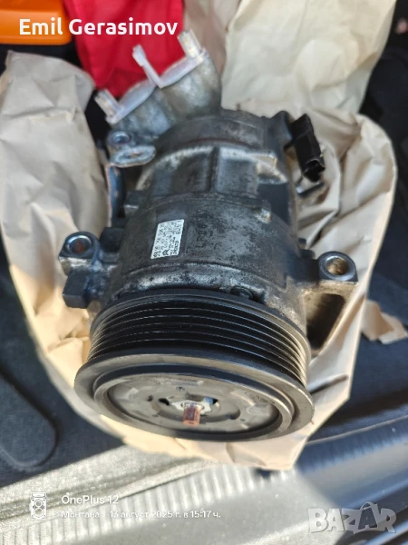 Компресор за климатик Пежо 3008 2017 г. , снимка 1