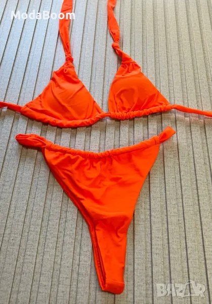 Оранжев дамски бански , снимка 1