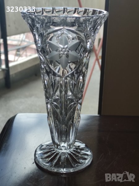 Кристална ваза голяма, снимка 1