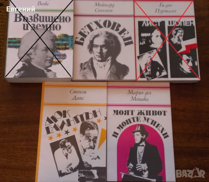 "Книги за бележити музиканти": , снимка 1