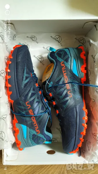 La Sportiva Bushido 3 Wide Deep Sea/Cherry Tomato , снимка 1