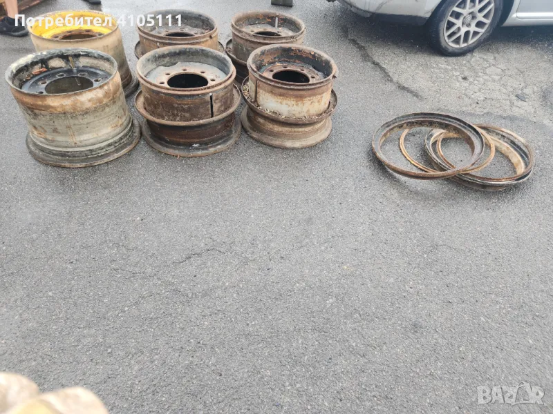 Широки джанти за балонни гуми Ifa zil iveco, man  , снимка 1