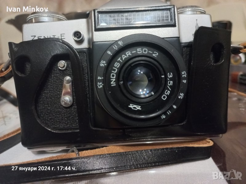 фотоапарат Зенит- E (Zenit-E) с логото на олимпийските игри , снимка 1