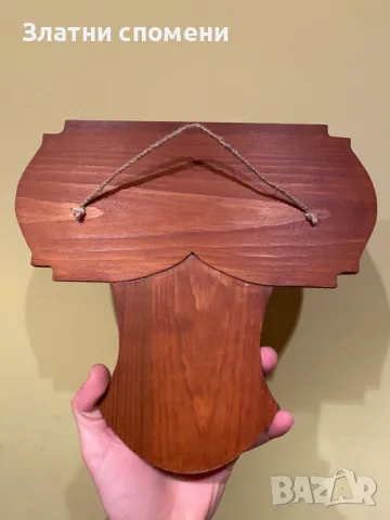 Стенна стойка за нож с място за кания и персонално послание, снимка 5 - Други - 49796977