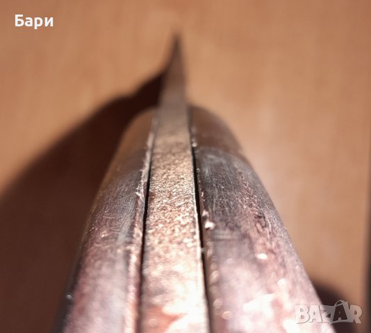 Стар хайдушки кован нож, каракулак, острие, снимка 6 - Колекции - 43389512