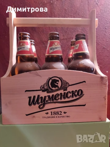 Ретро дървена касетка 