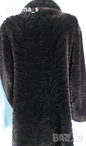Германско палто с косъм е животински принт / голям размер , снимка 10 - Палта, манта - 43758993