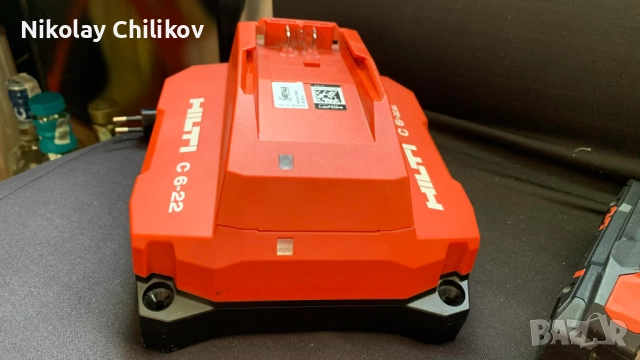 Hilti-батеря B22 и зарядно C6-22, снимка 7 - Винтоверти - 52848140