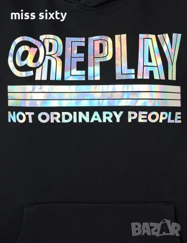 REPLAY Оригинална Нова Дамска Рокля/Туника/Блуза/Суитшърт, снимка 9 - Суичъри - 48269556